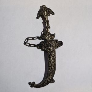 Vintage Dagger Brooch
